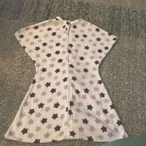 Sleeping Baby Zipadee-zip sleep sack, extra small, fleece material.